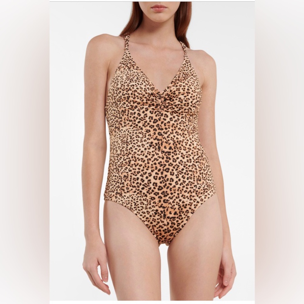 SALE!🌸 ULLA JOHNSON ~ MADERA LEOPARD ONE PIECE SWIMSUIT